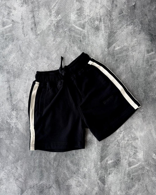 Short Pants Stripe Black