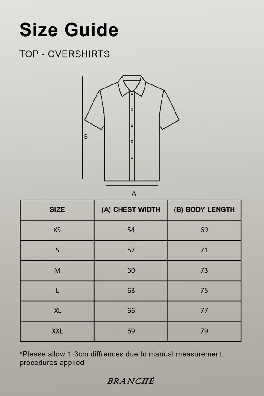 Overshirts Script Foam Brown