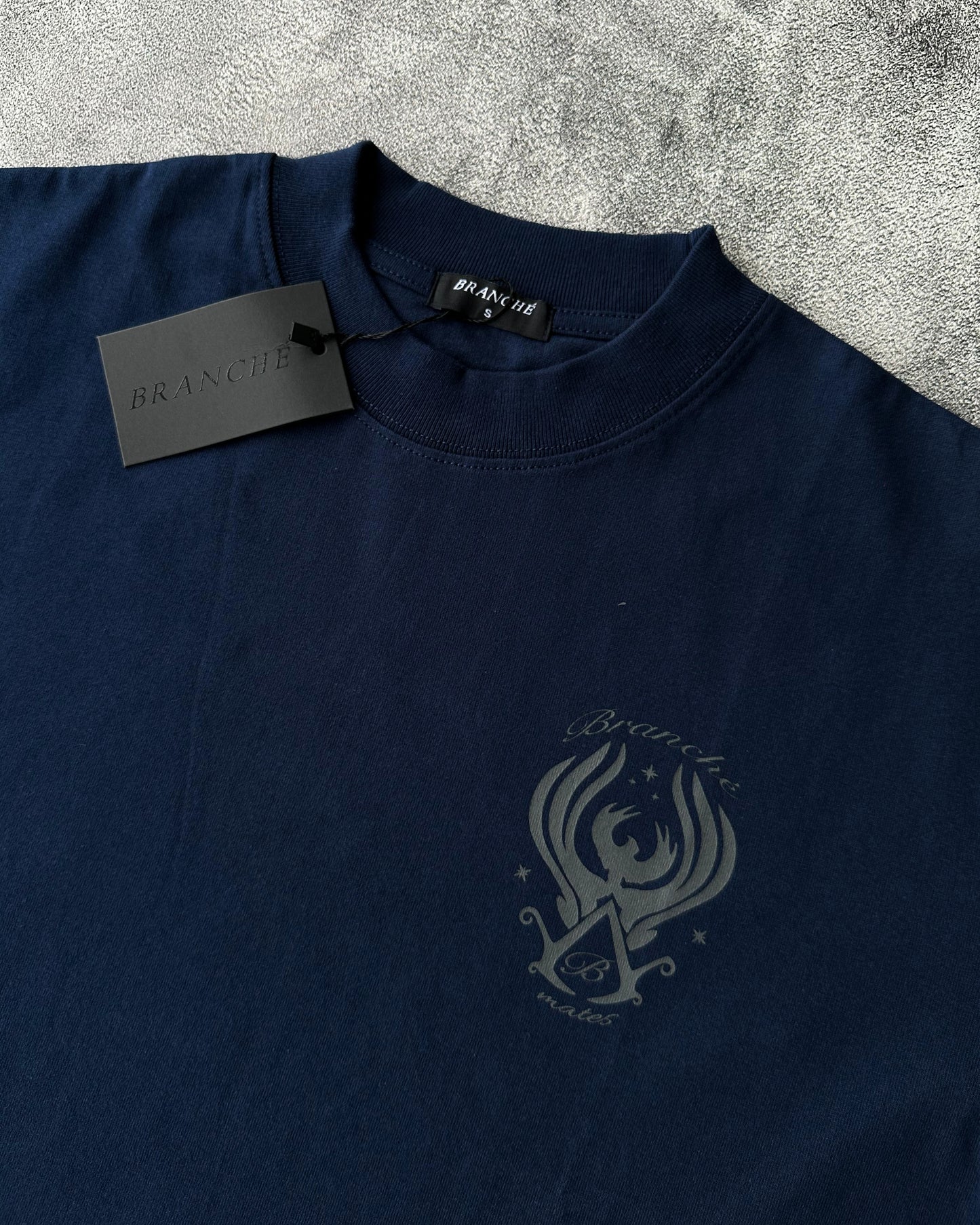 Star Mates Raw Cotton Navy