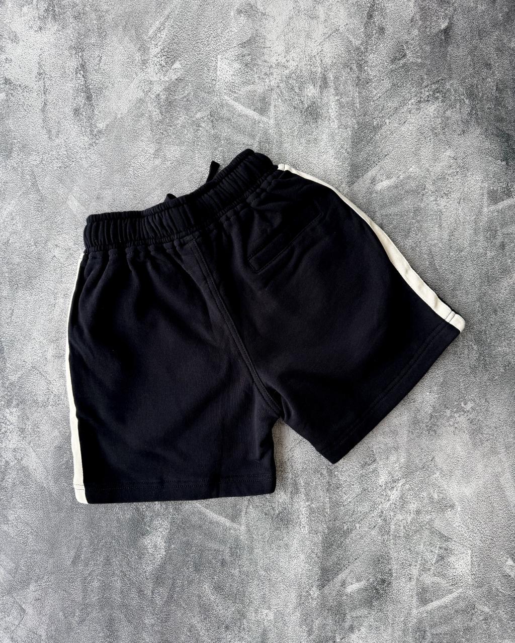 Short Pants Stripe Black