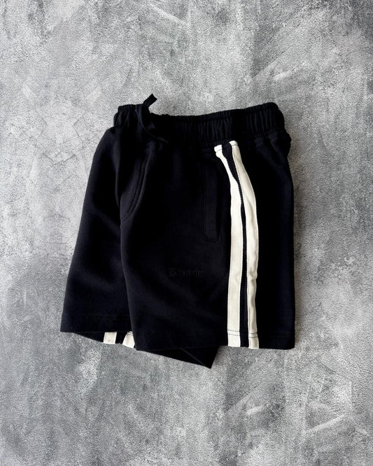 Short Pants Stripe Black