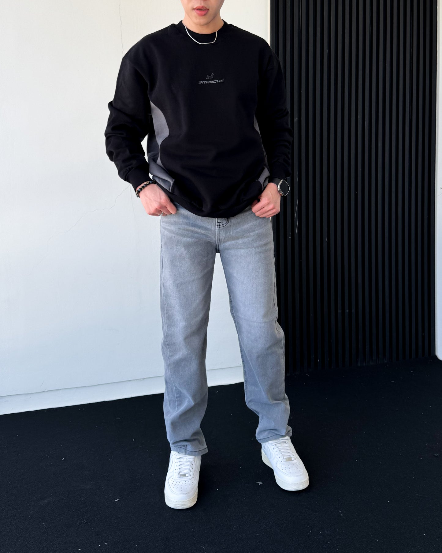 Jeans Smoke Grey Loose Fit