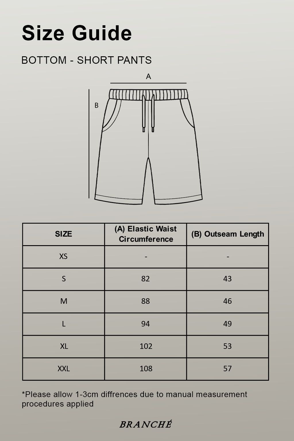 Short Pants Stripes Misty Grey